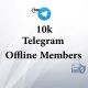 10K Telegram offline members