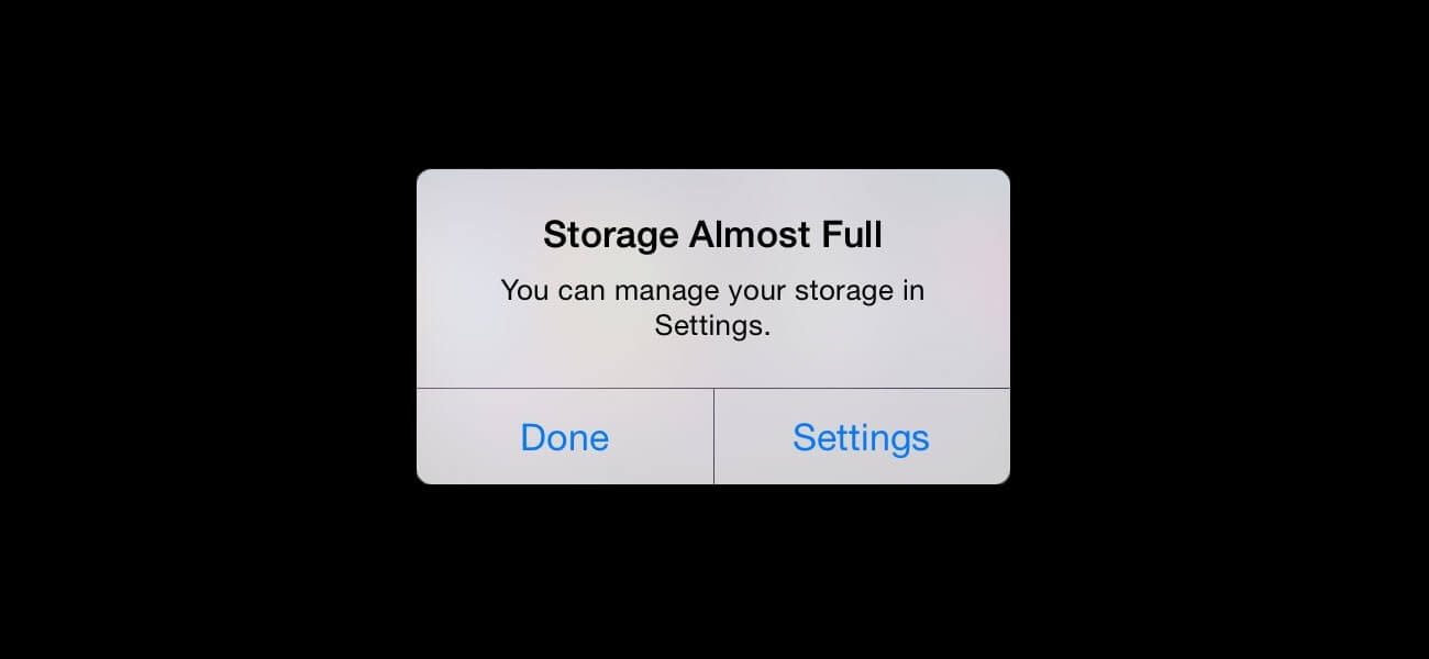 Telegram memory is full