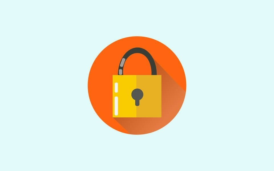 Lock sign for Telegram