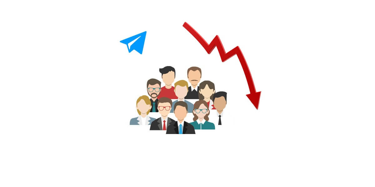 Telegram Members Dropped