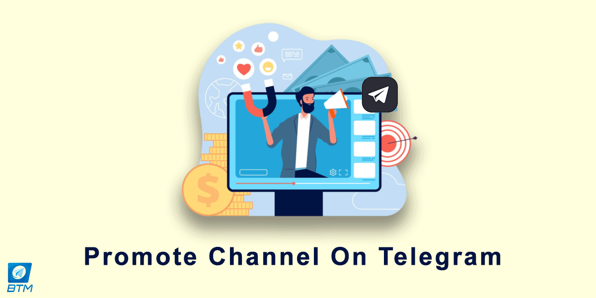 Telegram-Werbung