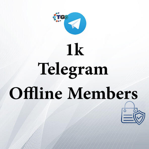 1K Telegram offline kanaalleden