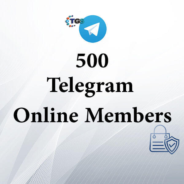 500 o aelodau ar-lein Telegram
