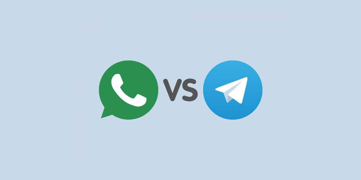 Telegram និង WhatsApp
