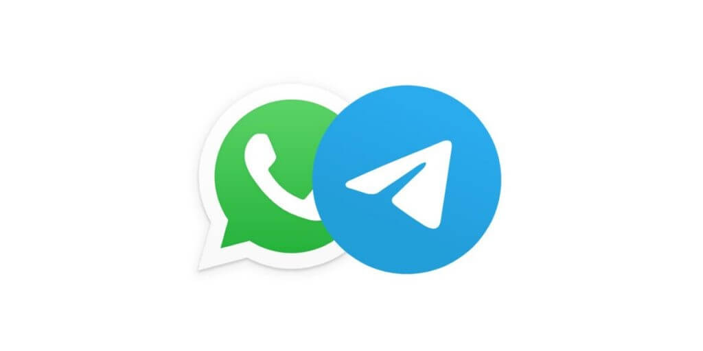 Telegramm und WhatsApp