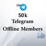 50K μέλη Telegram εκτός σύνδεσης