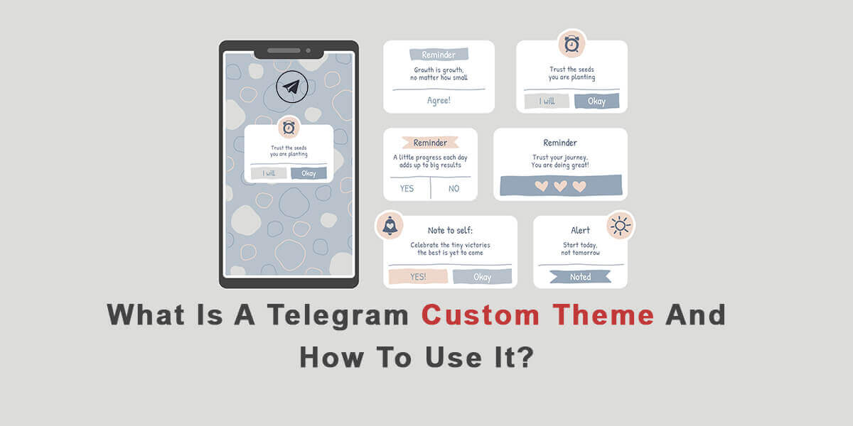 Using the Telegram custom theme