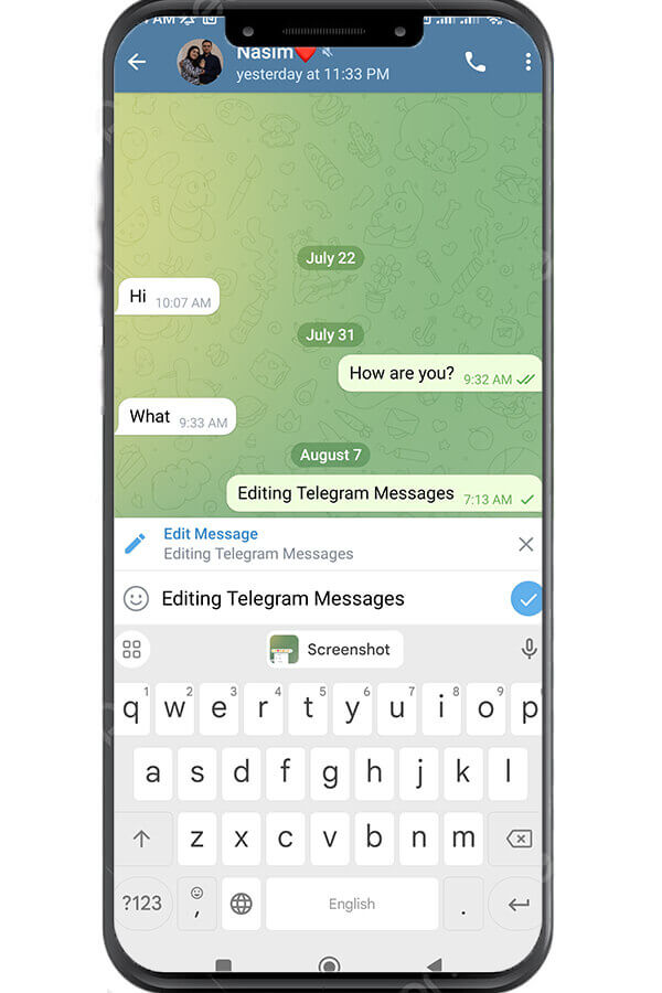 editing telegram messages 