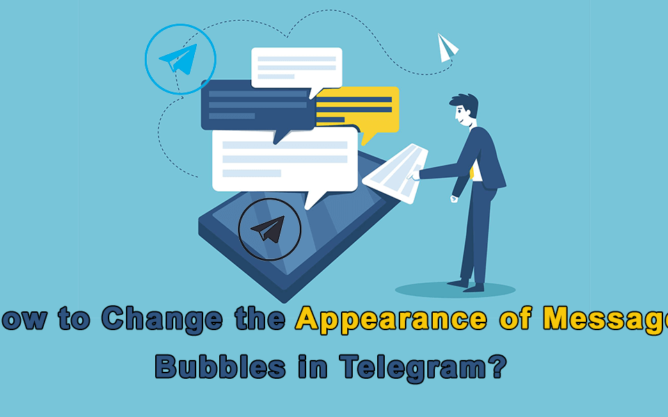 Message bubbles in Telegram