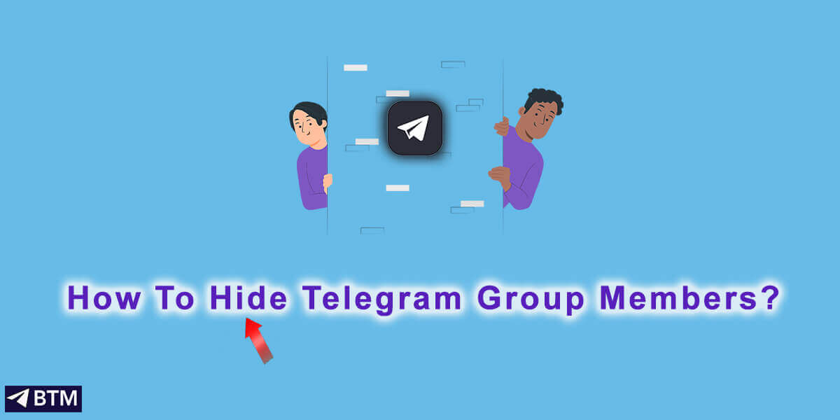 How to hide Telegram group members?