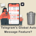 Telegram хабарламасын автоматты түрде жою
