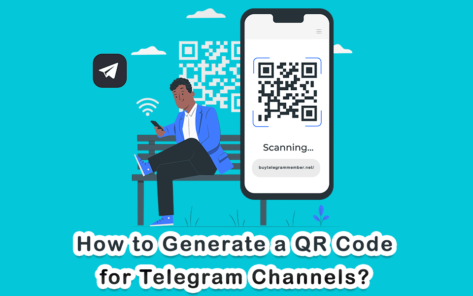 Hvordan generere en QR-kode for telegramkanaler?