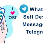 Self destruct messages in Telegram