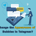 Message bubbles in Telegram