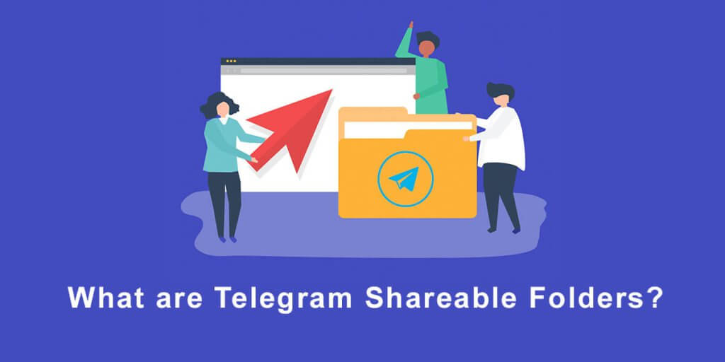 What are Telegram shareable folders?