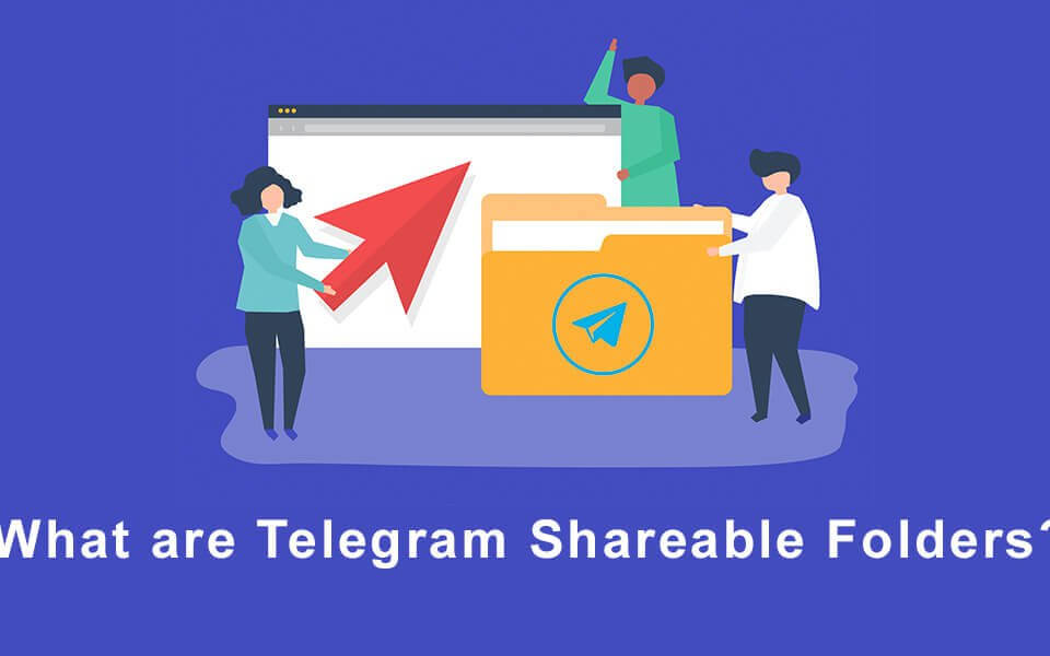 What are Telegram shareable folders?